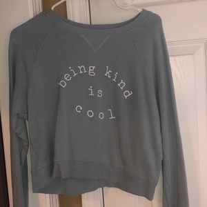 Blue Long Sleeve Tee